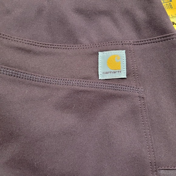 Carhartt Force Pants Women Medium Fitted Lightweight Utility Legging Flex Rugged - Picture 15 of 16